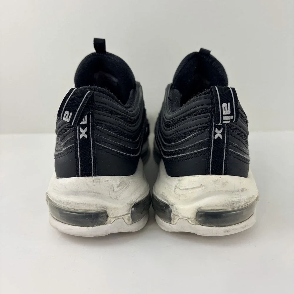 Nike Air Max 97 Men's Black White Running Shoes Size 10.5 Athletic Casual‎ Y2K
